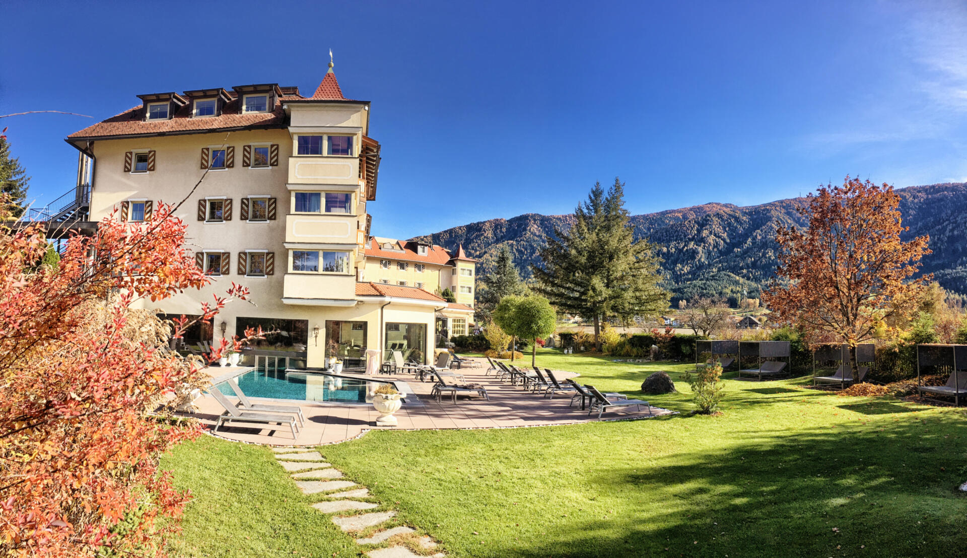 Nicht nur anders, einfach besonders! Das 4 Sterne Hotel & SPA Majestic in Reischach/Bruneck zum attraktiven Preis erleben.