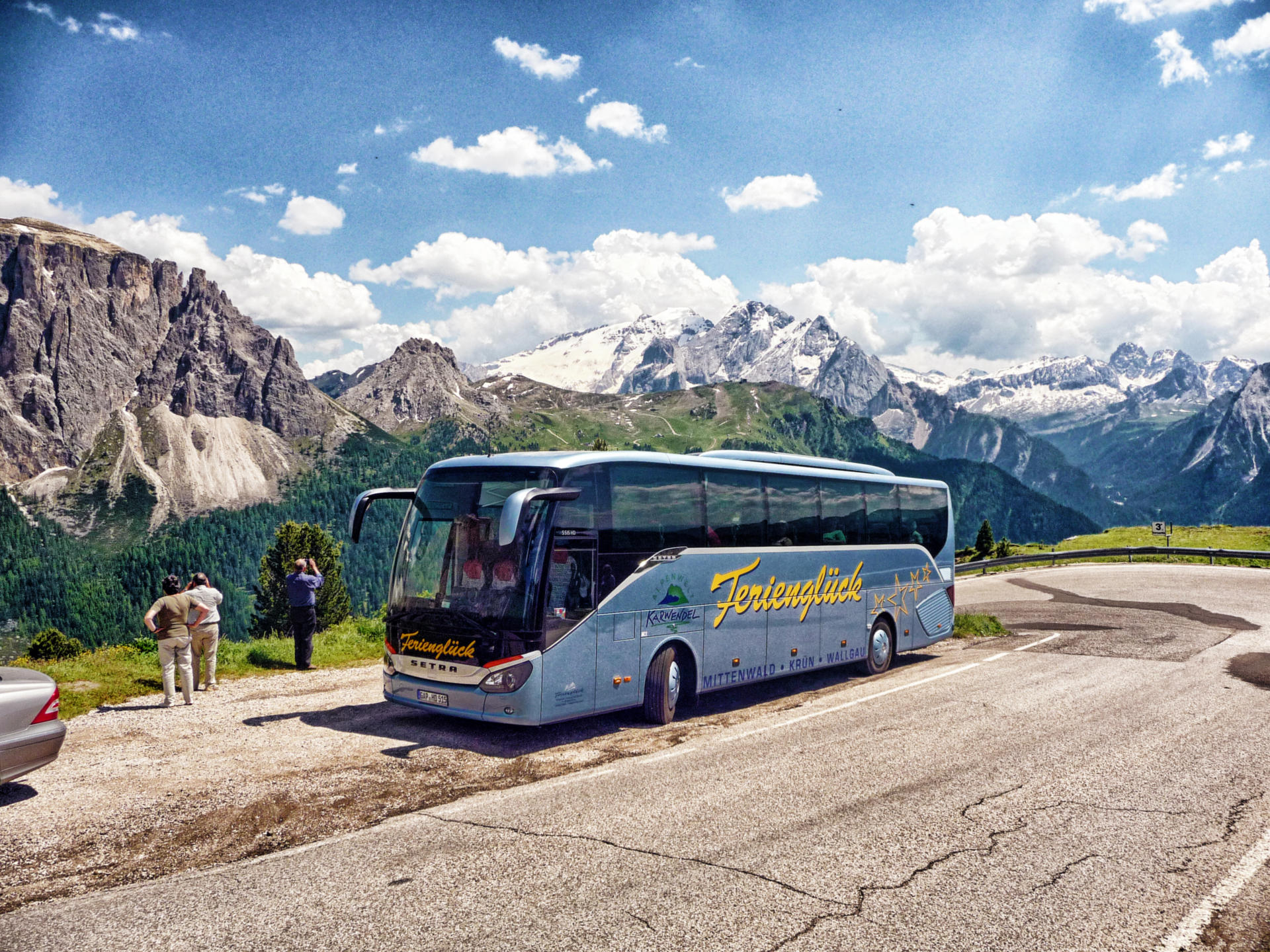 Setra S 515 HD Gletscherblau